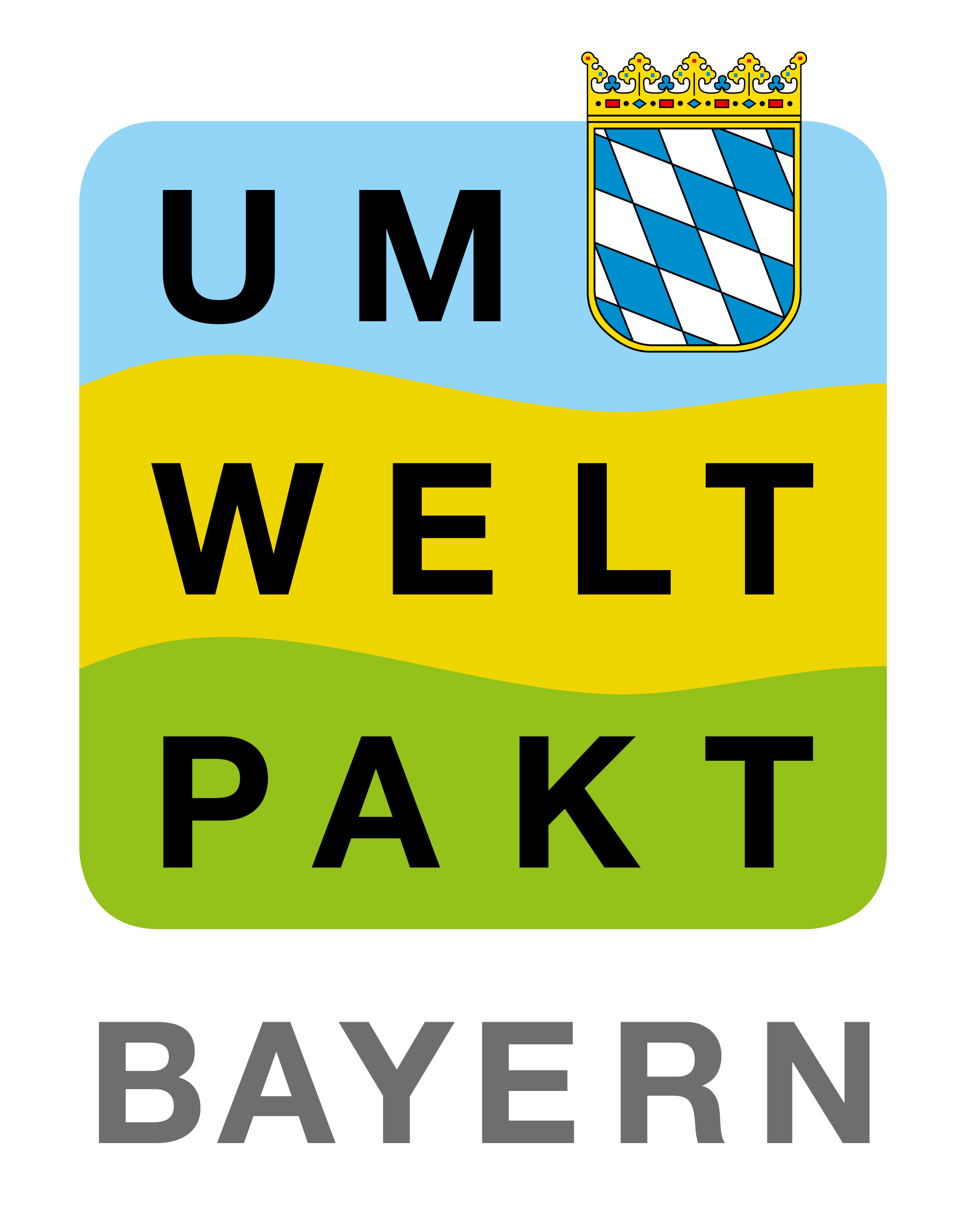 Das Logo des Umweltpakts Bayern zeigt, dass unser Unternehmen nach strengen Umweltschutzmaßstäben arbeitet.